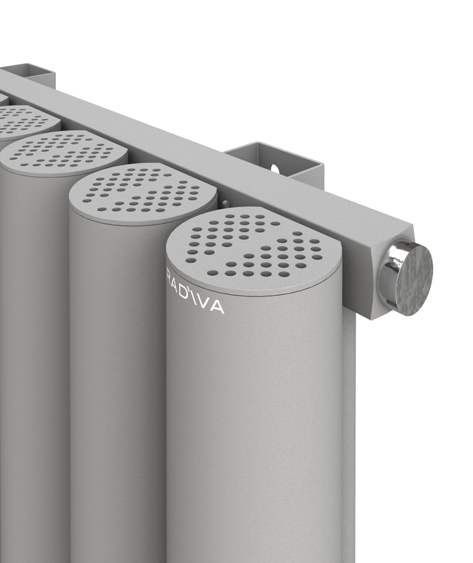 AKONIT Radiateur en Aluminium 600x1045 Gris