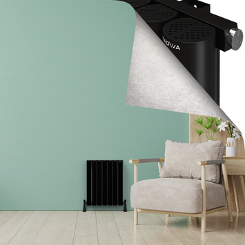 - AKONIT Alüminyum Radyatör 600x485 Siyah  - AKONIT Alüminyum Radyatör 600x485 Siyah