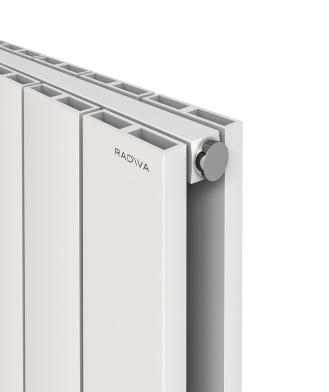 ALBIZIA Aluminium Radiator 1800x470 White