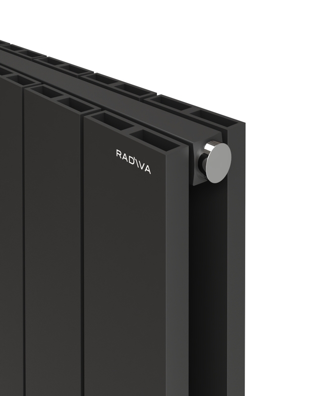 ALBIZIA Aluminium Radiator 1800x565 Dark Anthracite