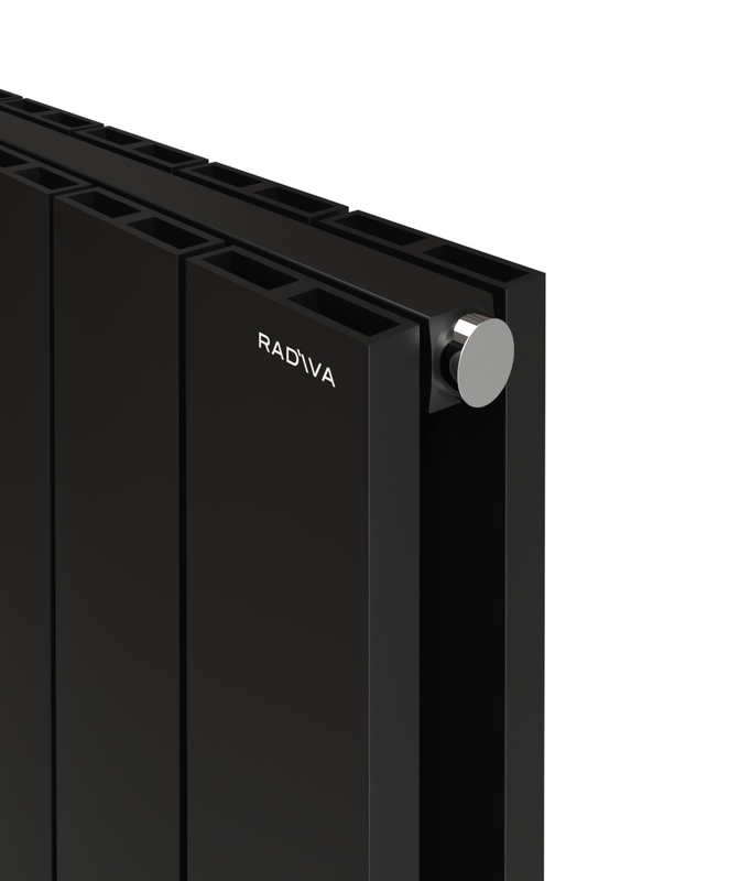ALBIZIA Radiateur en Aluminium 1800x565 Noir