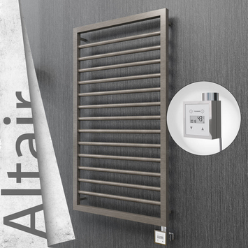 - ALTAIR Elektrikli Paslanmaz Çelik Havlupan 500x1040 Satin Polisaj (KTX3 Termostat) 300W  - ALTAIR Elektrikli Paslanmaz Çelik Havlupan 500x1040 Satin Polisaj (KTX3 Termostat) 300W
