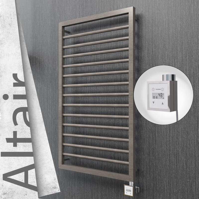 ALTAIR Elektrikli Paslanmaz Çelik Havlupan 500x1040 Satin Polisaj (KTX3 Termostat) 300W
