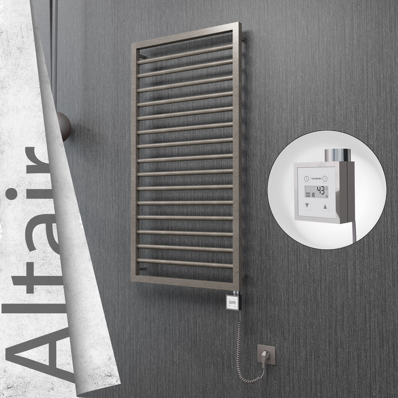 ALTAIR Elektrikli Paslanmaz Çelik Havlupan 500x1180 Altın (KTX3 Termostat) 300W