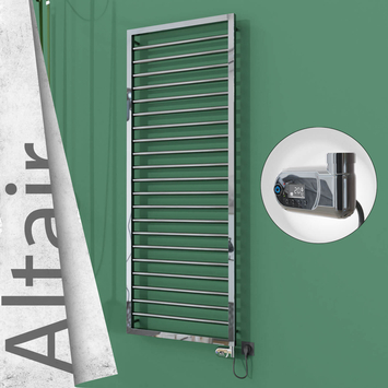 Radiva - Altair Elektrikli Paslanmaz Çelik Havlupan 500x1600 Ayna Polisaj (Thesis Termostat) 600W