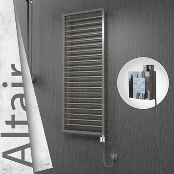 Radiva - Altair Elektrikli Paslanmaz Çelik Havlupan 500x1600 Satin Polisaj (KTX4 Termostat) 600W Spiral Kablolu