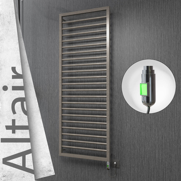 Radiva - Altair Elektrikli Paslanmaz Çelik Havlupan 500x1600 Satin Polisaj (On/Off Düğmeli) 600W