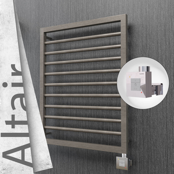 Radiva - Altair Elektrikli Paslanmaz Çelik Havlupan 500x760 Satin Polisaj (KTX1 Termostat) 200W
