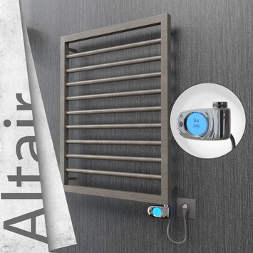 Radiva - Altair Elektrikli Paslanmaz Çelik Havlupan 500x760 Satin Polisaj (Musa Termostat) 200W