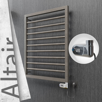 Radiva - Altair Elektrikli Paslanmaz Çelik Havlupan 500x760 Satin Polisaj (Thesis Termostat) 200W