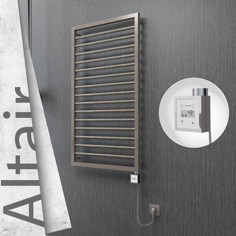 ALTAIR Elektrikli Paslanmaz Çelik Havlupan 600x1180 Altın (KTX3 Termostat) 300W