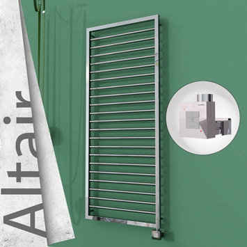 Radiva - Altair Elektrikli Paslanmaz Çelik Havlupan 600x1600 Ayna Polisaj (KTX1 Termostat) 600W