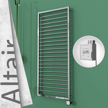Radiva - Altair Elektrikli Paslanmaz Çelik Havlupan 600x1600 Ayna Polisaj (KTX3 Termostat) 600W