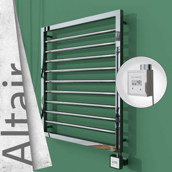 Radiva - Altair Elektrikli Paslanmaz Çelik Havlupan 600x760 Ayna Polisaj (KTX3 Termostat) 300W
