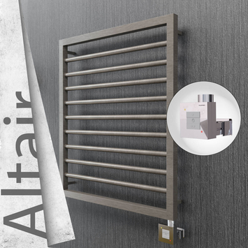 Radiva - Altair Elektrikli Paslanmaz Çelik Havlupan 600x760 Satin Polisaj (KTX1 Termostat) 300W