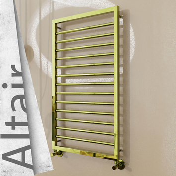 Radiva - Altair Paslanmaz Çelik Havlupan 500x1040 Altın