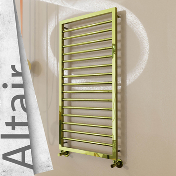 Radiva - Altair Paslanmaz Çelik Havlupan 500x1180 Altın