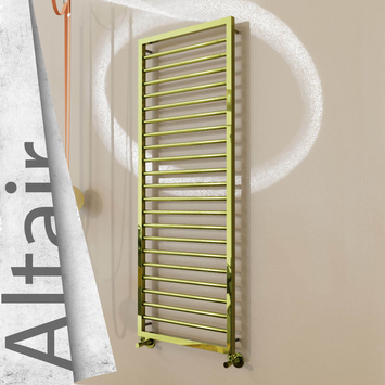 Radiva - Altair Paslanmaz Çelik Havlupan 500x1600 Altın