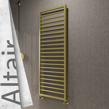 Radiva - Altair Paslanmaz Çelik Havlupan 500x1600 Satine Altın