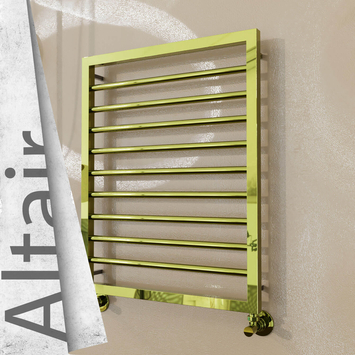 Radiva - Altair Paslanmaz Çelik Havlupan 500x760 Altın