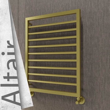 Radiva - Altair Paslanmaz Çelik Havlupan 500x760 Satine Altın