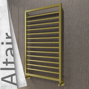 Radiva - Altair Paslanmaz Çelik Havlupan 600x1040 Satine Altın