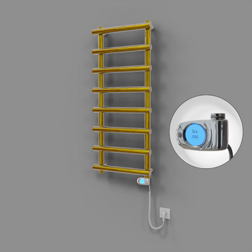 - Amazon Dekoratif Elektrikli Havlupan 500x1150 Altın (Musa Termostat) 300W  - Amazon Dekoratif Elektrikli Havlupan 500x1150 Altın (Musa Termostat) 300W