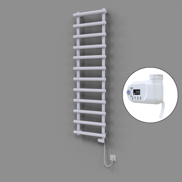 Radiva - Amazon Dekoratif Elektrikli Havlupan 500x1750 Beyaz (Thesis Termostat) 900W