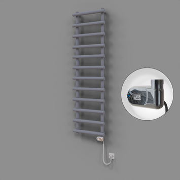Radiva - Amazon Dekoratif Elektrikli Havlupan 500x1750 Gri (Thesis Termostat) 900W