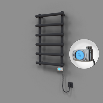 - Amazon Dekoratif Elektrikli Havlupan 500x850 Koyu Antrasit (Musa Termostat) 300W  - Amazon Dekoratif Elektrikli Havlupan 500x850 Koyu Antrasit (Musa Termostat) 300W