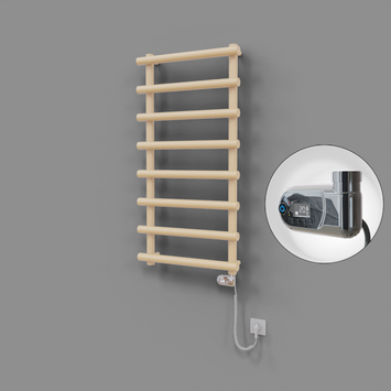 Radiva - Amazon Dekoratif Elektrikli Havlupan 600x1150 Kapuçino (Thesis Termostat) 600W