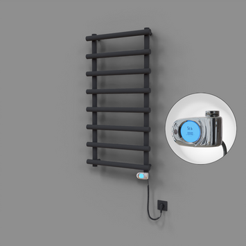 - Amazon Dekoratif Elektrikli Havlupan 600x1150 Koyu Antrasit (Musa Termostat) 600W  - Amazon Dekoratif Elektrikli Havlupan 600x1150 Koyu Antrasit (Musa Termostat) 600W