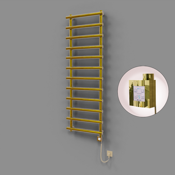 - Amazon Dekoratif Elektrikli Havlupan 600x1750 Altın (KTX4 Termostat) 600W Spiral Kablolu  - Amazon Dekoratif Elektrikli Havlupan 600x1750 Altın (KTX4 Termostat) 600W Spiral Kablolu