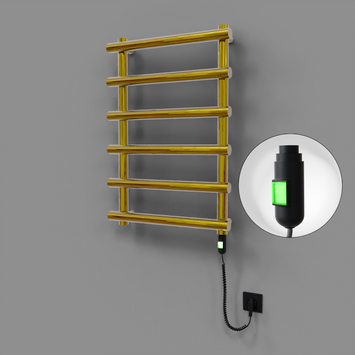 - Amazon Dekoratif Elektrikli Havlupan 600x850 Altın (On/Off Düğmeli) 200W  - Amazon Dekoratif Elektrikli Havlupan 600x850 Altın (On/Off Düğmeli) 200W