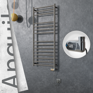 - ANGUILA Elektrikli Paslanmaz Çelik Havlupan 500x1210 Satin Polisaj (Thesis Termostat) 200W  - ANGUILA Elektrikli Paslanmaz Çelik Havlupan 500x1210 Satin Polisaj (Thesis Termostat) 200W