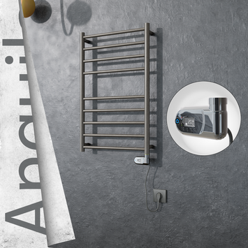 - ANGUILA Elektrikli Paslanmaz Çelik Havlupan 500x790 Satin Polisaj (Thesis Termostat) 200W  - ANGUILA Elektrikli Paslanmaz Çelik Havlupan 500x790 Satin Polisaj (Thesis Termostat) 200W