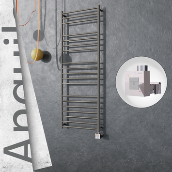 - ANGUILA Elektrikli Paslanmaz Çelik Havlupan 600x1630 Satin Polisaj (KTX1 Termostat) 300W  - ANGUILA Elektrikli Paslanmaz Çelik Havlupan 600x1630 Satin Polisaj (KTX1 Termostat) 300W