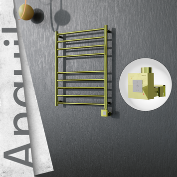 - ANGUILA Elektrikli Paslanmaz Çelik Havlupan 600x790 Altın (KTX1 Termostat) 200W  - ANGUILA Elektrikli Paslanmaz Çelik Havlupan 600x790 Altın (KTX1 Termostat) 200W