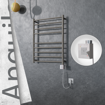 - ANGUILA Elektrikli Paslanmaz Çelik Havlupan 600x790 Satin Polisaj (KTX1 Termostat) 200W Spiral Kablolu  - ANGUILA Elektrikli Paslanmaz Çelik Havlupan 600x790 Satin Polisaj (KTX1 Termostat) 200W Spiral Kablolu