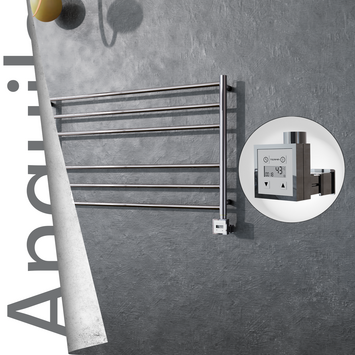 Radiva - Angulia Elektrikli Paslanmaz Çelik Havlupan 1000x590 Ayna Polisaj (KTX3 Termostat) 200W