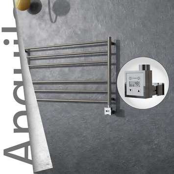 Radiva - Angulia Elektrikli Paslanmaz Çelik Havlupan 1000x590 Satin Polisaj (KTX3 Termostat) 200W
