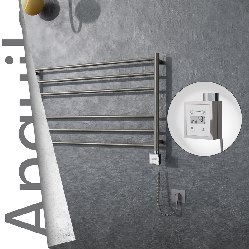 Angulia Elektrikli Paslanmaz Çelik Havlupan 1000x590 Satin Polisaj (KTX3 Termostat) 200W Spiral Kablolu