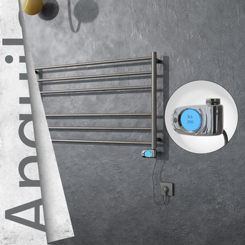 Radiva - Angulia Elektrikli Paslanmaz Çelik Havlupan 1000x590 Satin Polisaj (Musa Termostat) 200W