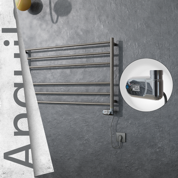 Radiva - Angulia Elektrikli Paslanmaz Çelik Havlupan 1000x590 Satin Polisaj (Thesis Termostat) 200W