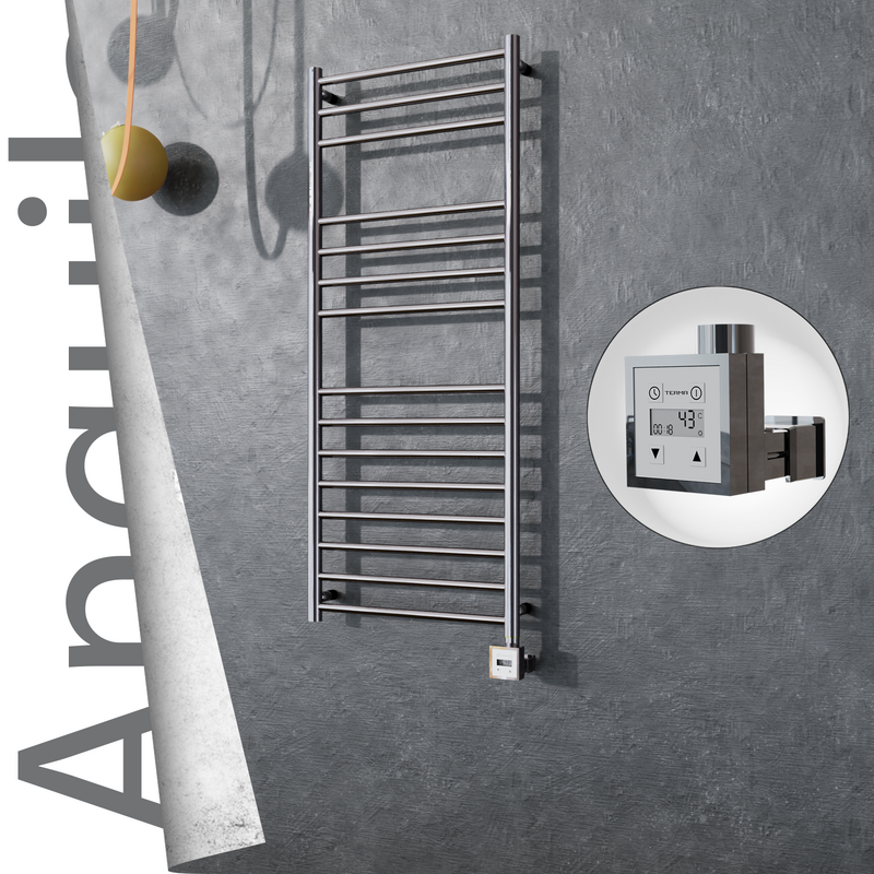 Angulia Elektrikli Paslanmaz Çelik Havlupan 500x1210 Ayna Polisaj (KTX3 Termostat) 200W