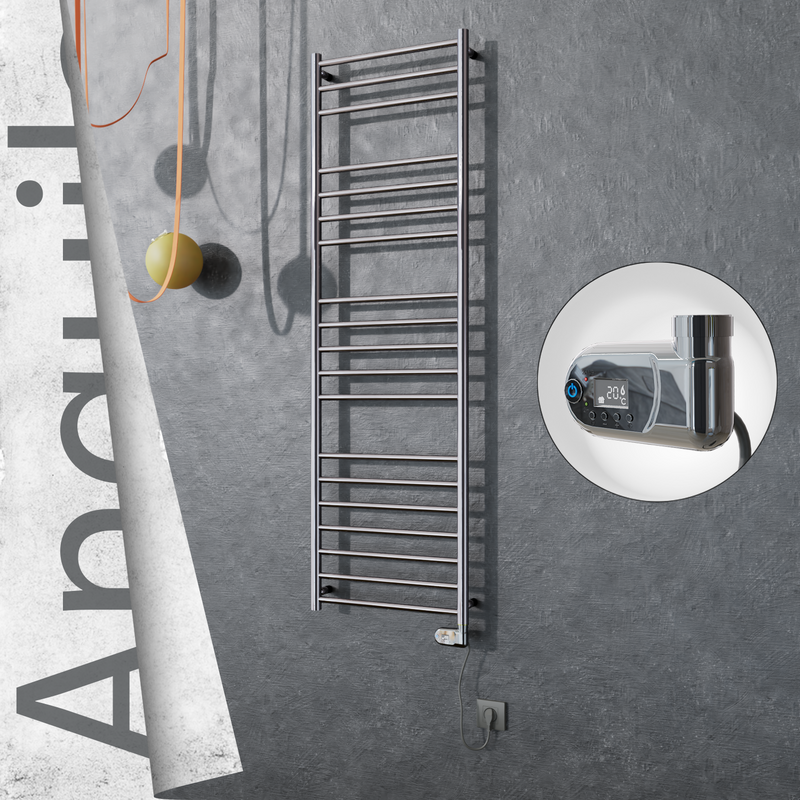 Angulia Elektrikli Paslanmaz Çelik Havlupan 500x1630 Ayna Polisaj (Thesis Termostat) 300W