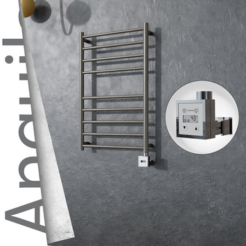 Radiva - Angulia Elektrikli Paslanmaz Çelik Havlupan 500x790 Satin Polisaj (KTX3 Termostat) 200W