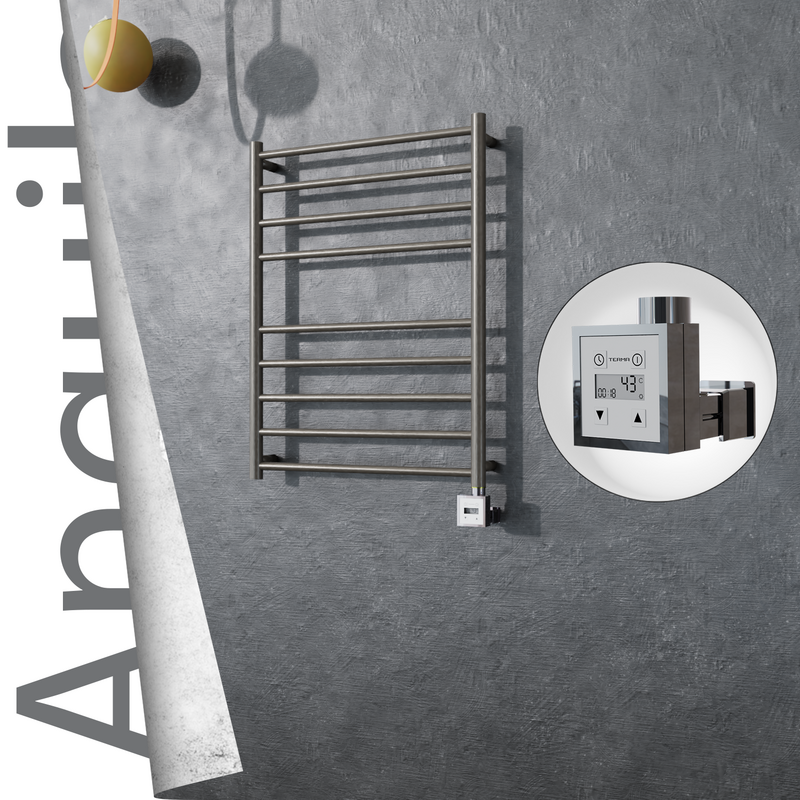 Angulia Elektrikli Paslanmaz Çelik Havlupan 600x790 Satin Polisaj (KTX3 Termostat) 200W