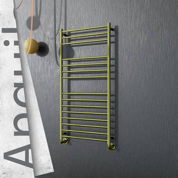 Radiva - Angulia Paslanmaz Çelik Havlupan 600x1210 Altın