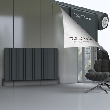 Radiva - Arno Aluminium Radiator 1000x1772 Dark Anthracite